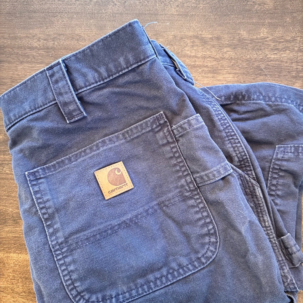 Carhartt Blue Cargo Shorts